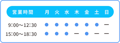 営業時間