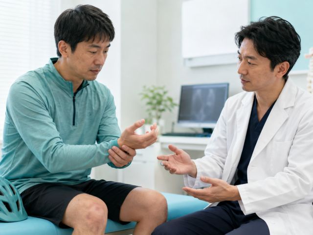 自転車事故でも整形外科へ?転倒後に見逃したくない症状|筑西市の方へ